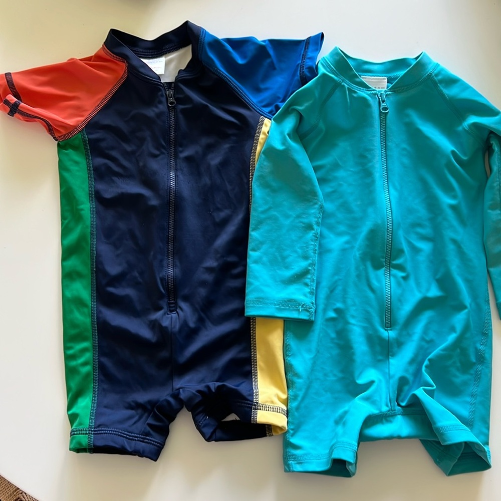 Hanna Andersson Long Sleeve Rash Guard Swimsuit